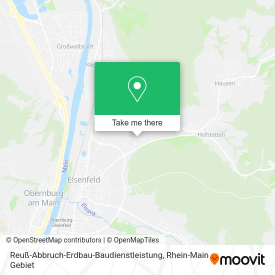 Карта Reuß-Abbruch-Erdbau-Baudienstleistung