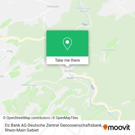 Карта Dz Bank AG Deutsche Zentral Genossenschaftsbank