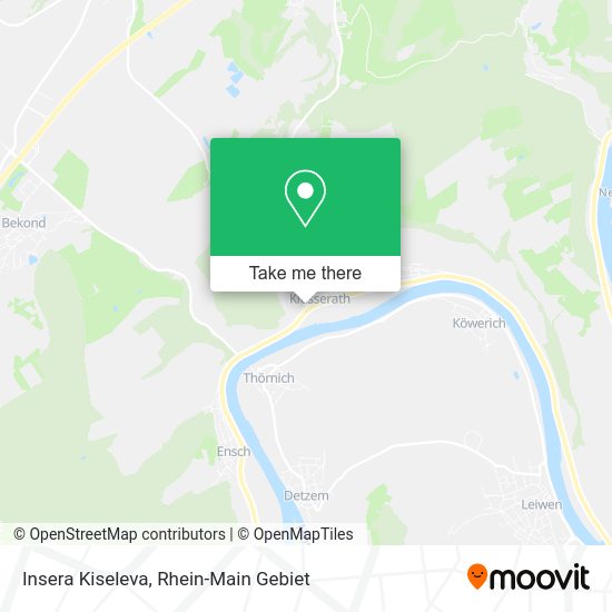 Карта Insera Kiseleva