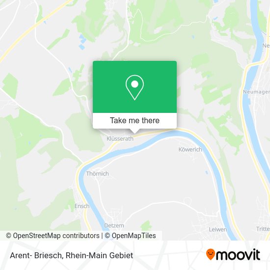 Карта Arent- Briesch