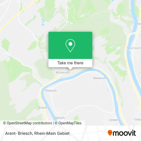 Карта Arent- Briesch