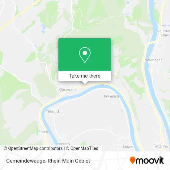 Карта Gemeindewaage