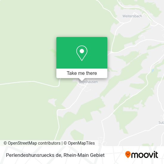 Карта Perlendeshunsruecks de