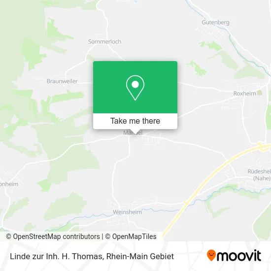 Карта Linde zur Inh. H. Thomas
