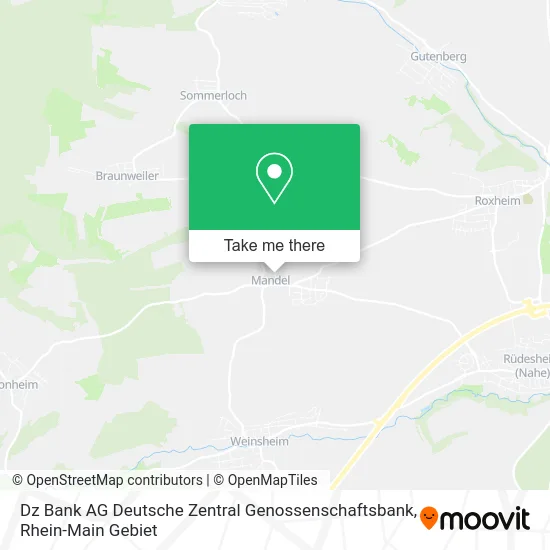 Карта Dz Bank AG Deutsche Zentral Genossenschaftsbank