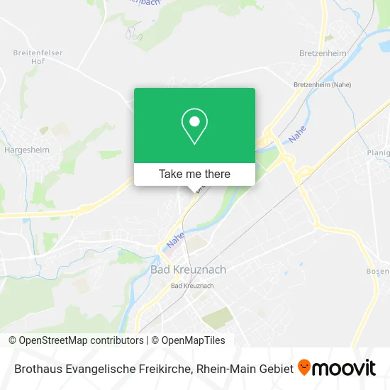 Карта Brothaus Evangelische Freikirche