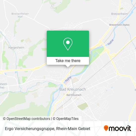 Карта Ergo Versicherungsgruppe