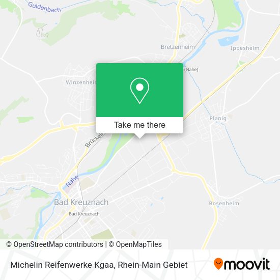 Карта Michelin Reifenwerke Kgaa