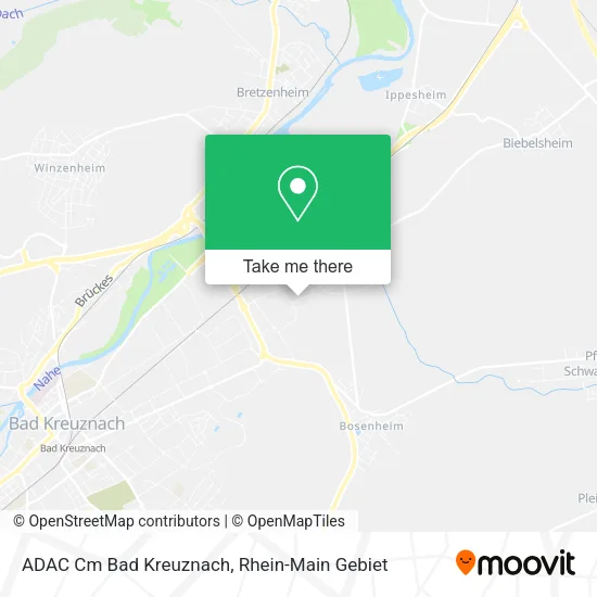 Карта ADAC Cm Bad Kreuznach