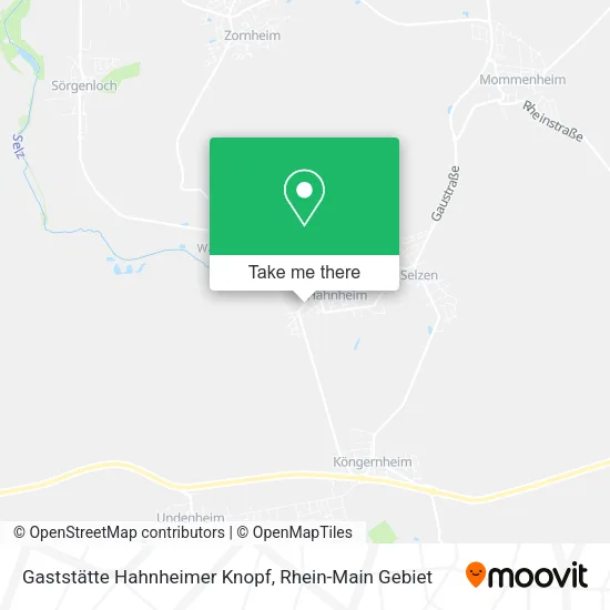 Карта Gaststätte Hahnheimer Knopf