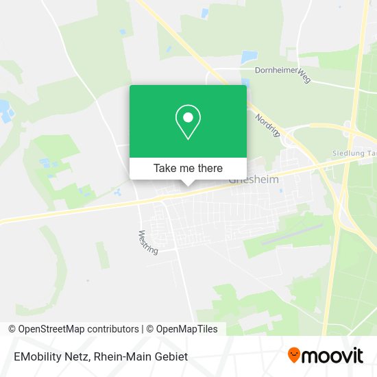 Карта EMobility Netz