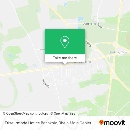 Карта Friseurmode Hatice Bacaksiz