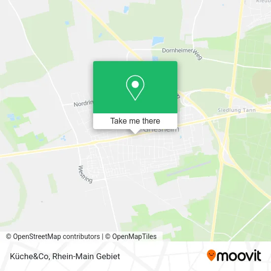Карта Küche&Co