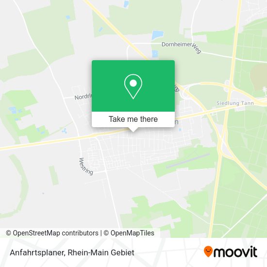 Карта Anfahrtsplaner