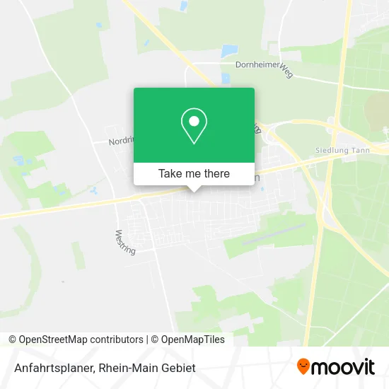 Карта Anfahrtsplaner