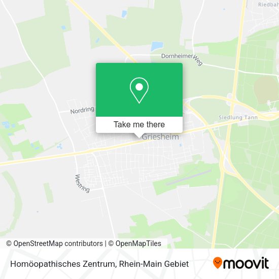 Карта Homöopathisches Zentrum
