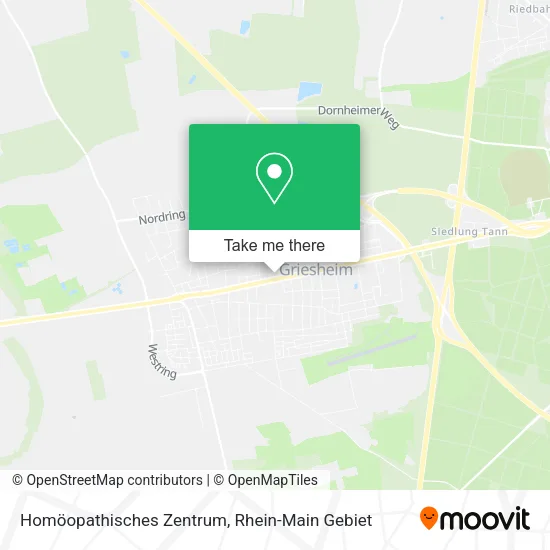 Карта Homöopathisches Zentrum