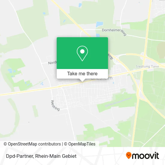 Dpd-Partner map