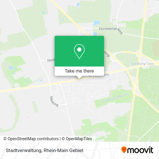 Карта Stadtverwaltung
