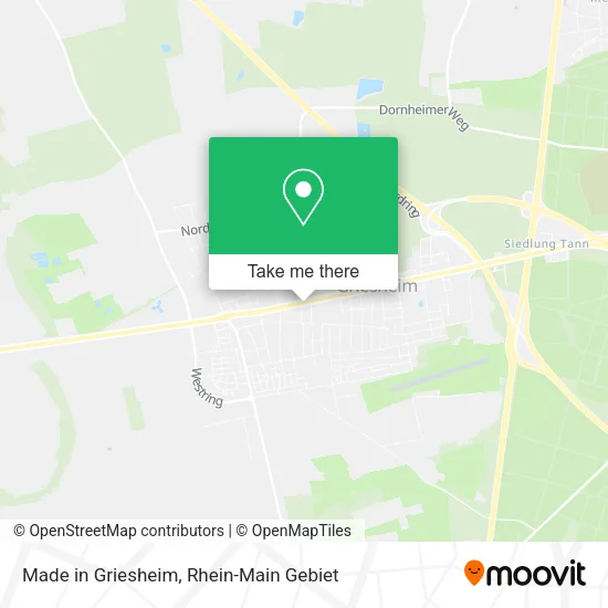 Карта Made in Griesheim