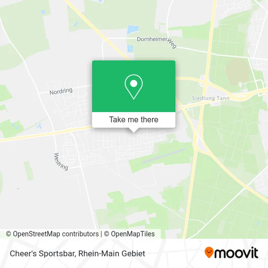 Карта Cheer's Sportsbar