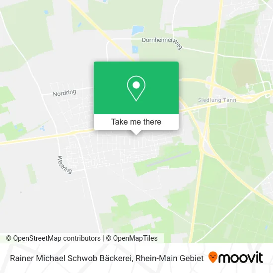 Карта Rainer Michael Schwob Bäckerei