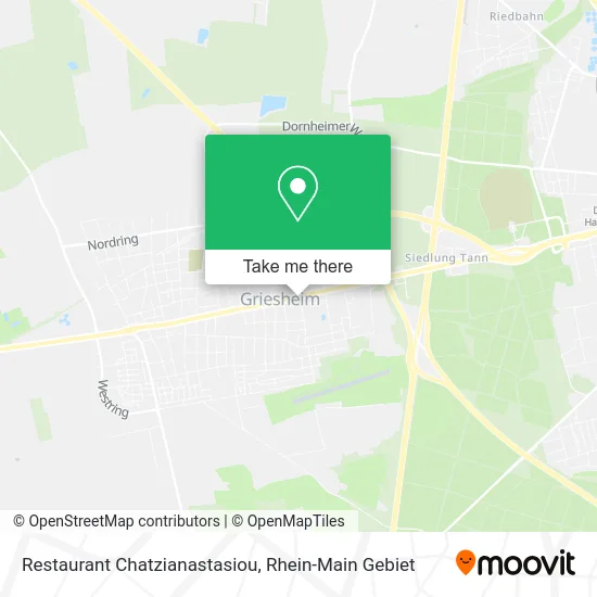 Restaurant Chatzianastasiou map