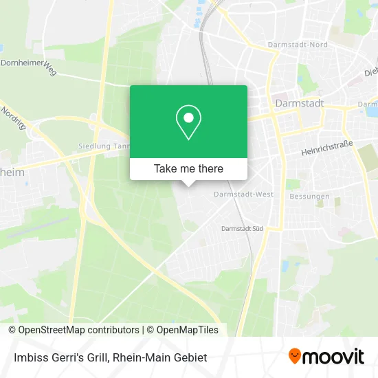 Карта Imbiss Gerri's Grill