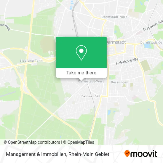 Карта Management & Immobilien