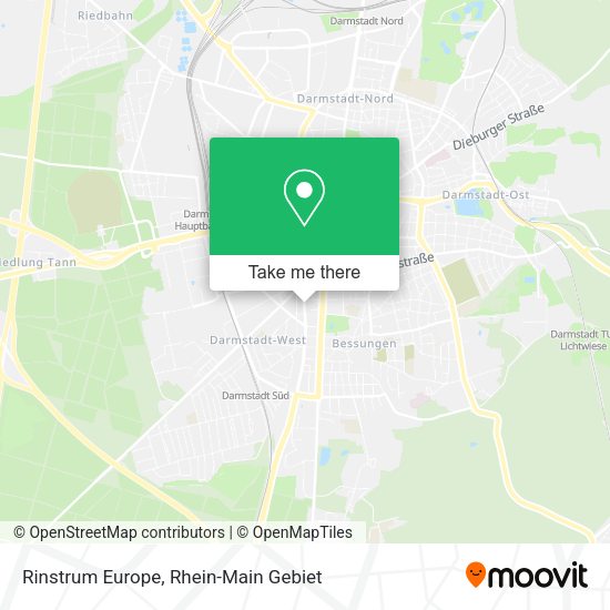 Карта Rinstrum Europe