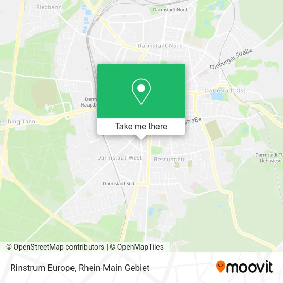 Карта Rinstrum Europe