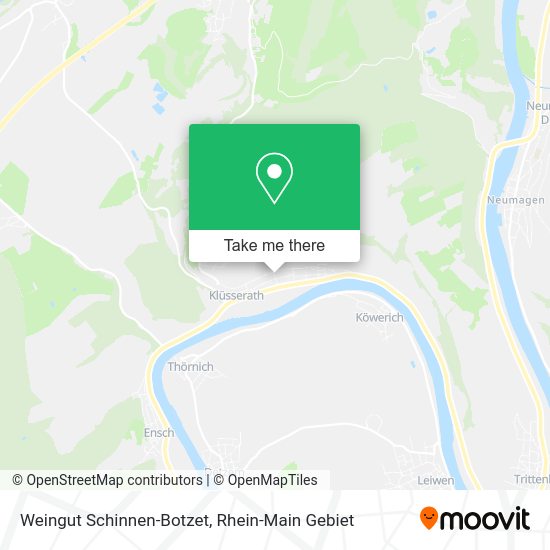 Карта Weingut Schinnen-Botzet