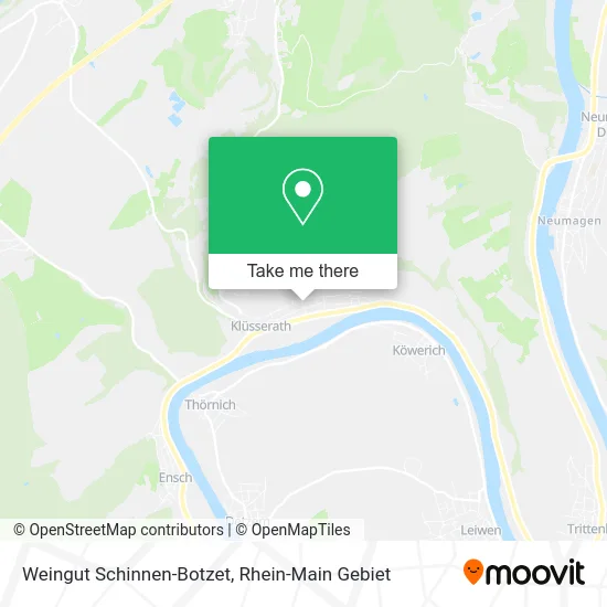 Карта Weingut Schinnen-Botzet