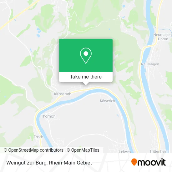 Карта Weingut zur Burg