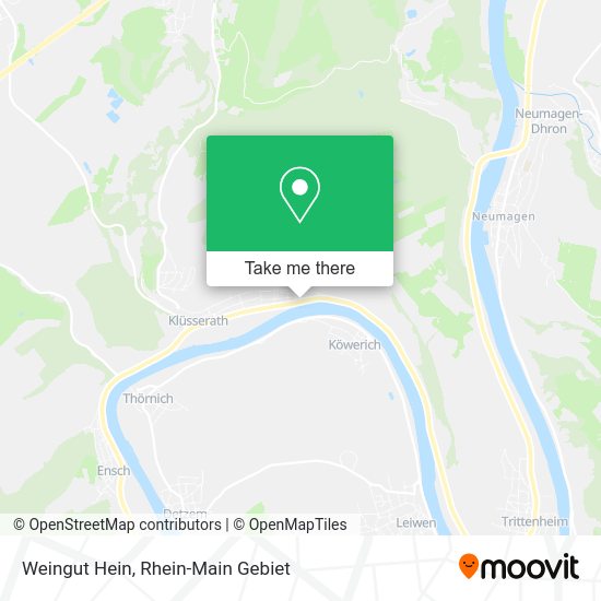 Карта Weingut Hein