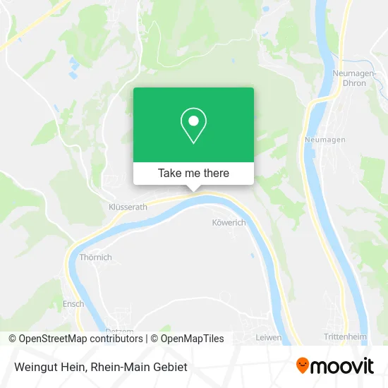 Карта Weingut Hein