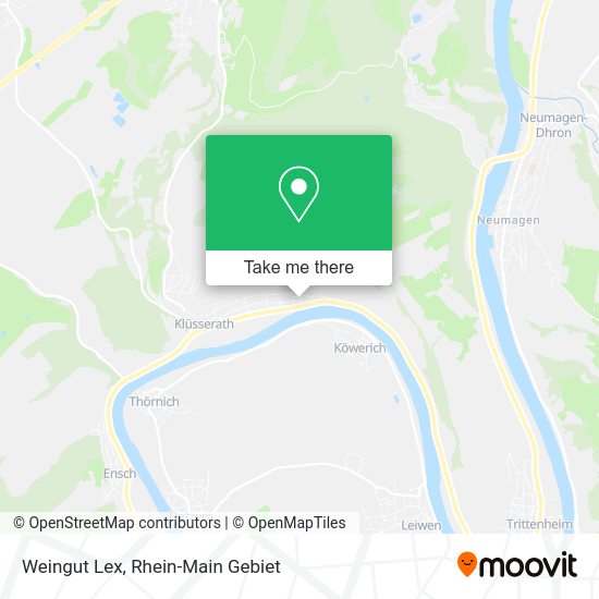 Карта Weingut Lex