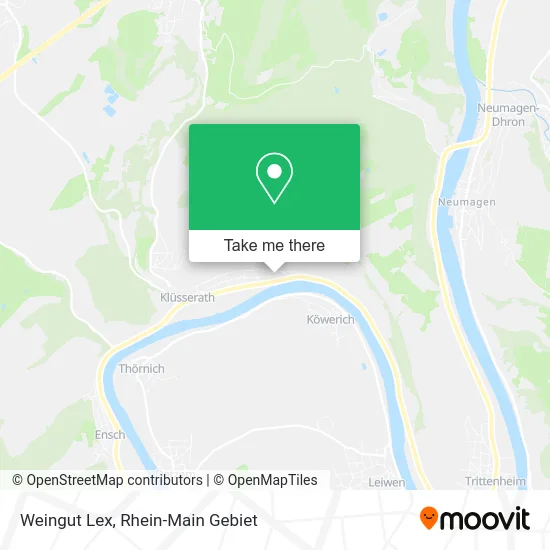 Карта Weingut Lex