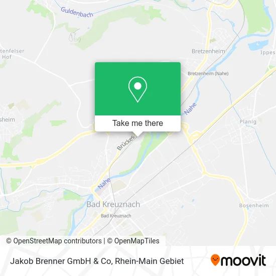 Карта Jakob Brenner GmbH & Co
