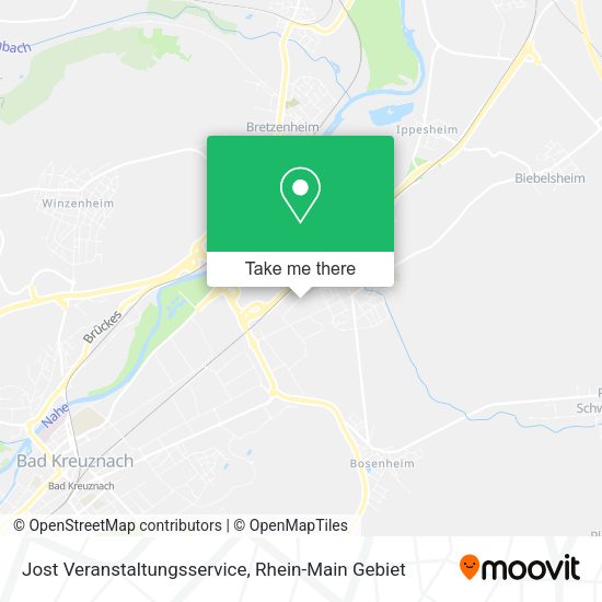 Карта Jost Veranstaltungsservice