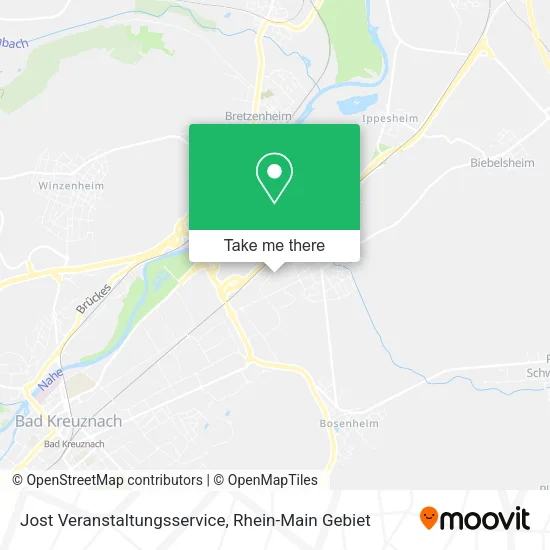 Карта Jost Veranstaltungsservice