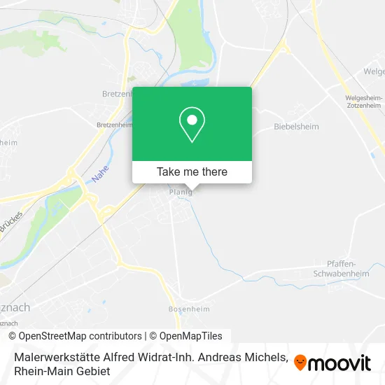 Карта Malerwerkstätte Alfred Widrat-Inh. Andreas Michels