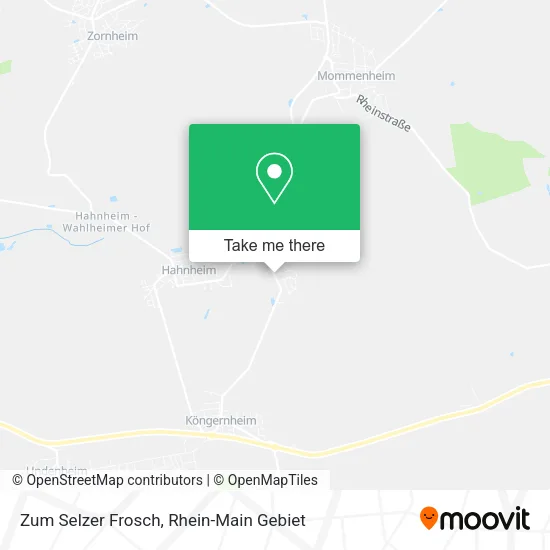 Карта Zum Selzer Frosch