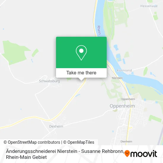 Карта Änderungsschneiderei Nierstein - Susanne Rehbronn