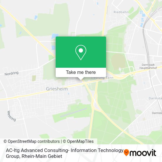 Карта AC-Itg Advanced Consulting- Information Technology Group