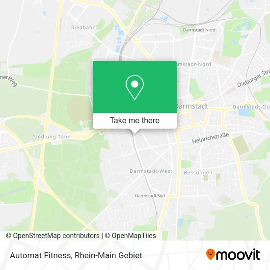 Карта Automat Fitness