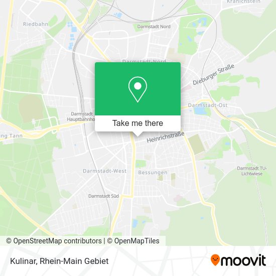 Карта Kulinar