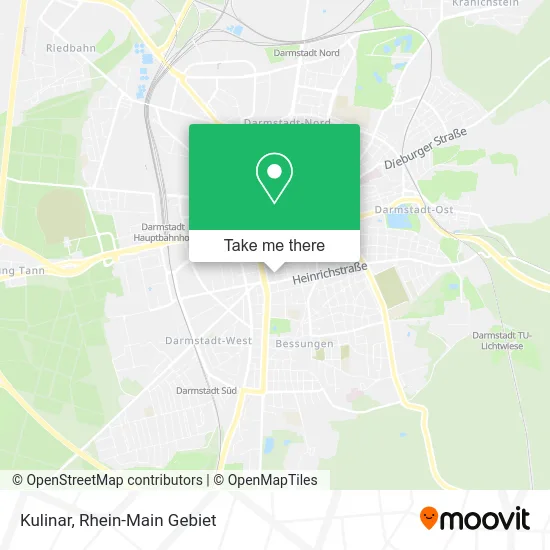 Карта Kulinar