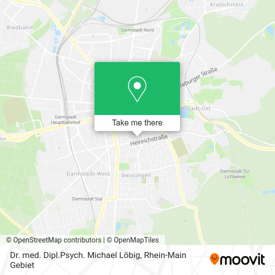 Карта Dr. med. Dipl.Psych. Michael Löbig