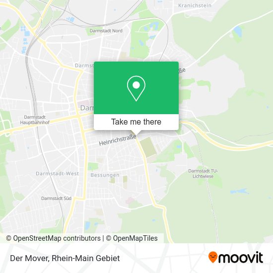 Карта Der Mover